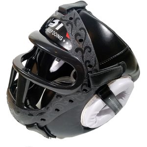 BN Fight Children Adult Full Face Sparring Muay Thai Boxing Helmet Mask Kickboxing Martial Arts Combat Headgear Training Equipment