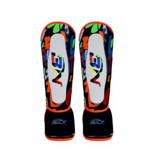 BN 3-11Y Kids Ankle Support Leg Leggings Boxing Shin Guards MMA Muay Thai Karate Kickboxing Legs Protector Training Equipment