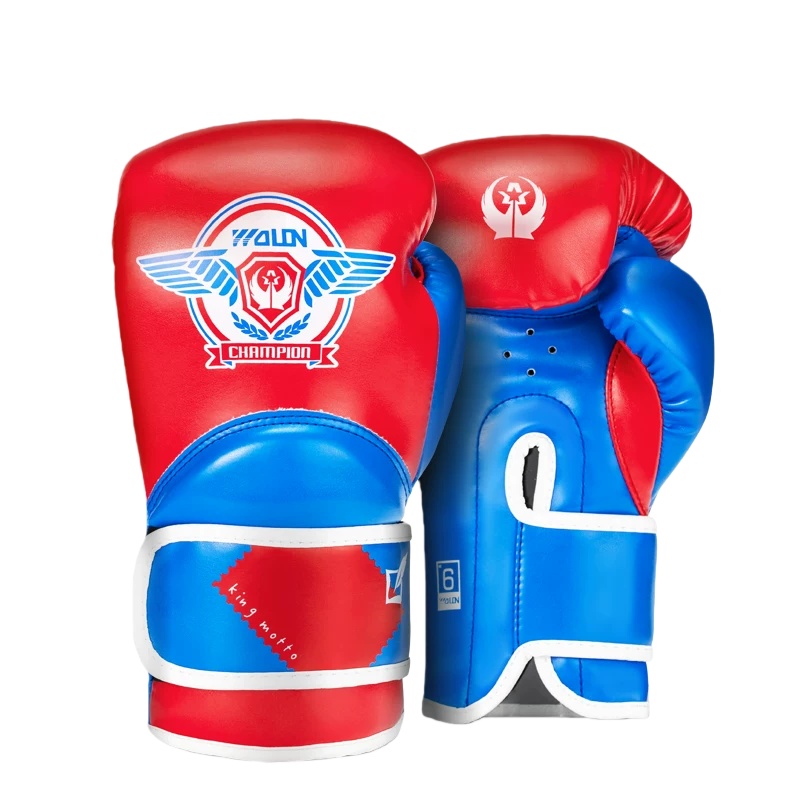 Wolon 4/6/8OZ Kid Teenagers Boxing Muay Thai Gloves Boys/Girls Taekwondo Sanda Martial Arts Bag Punch Training Gear - Image 11