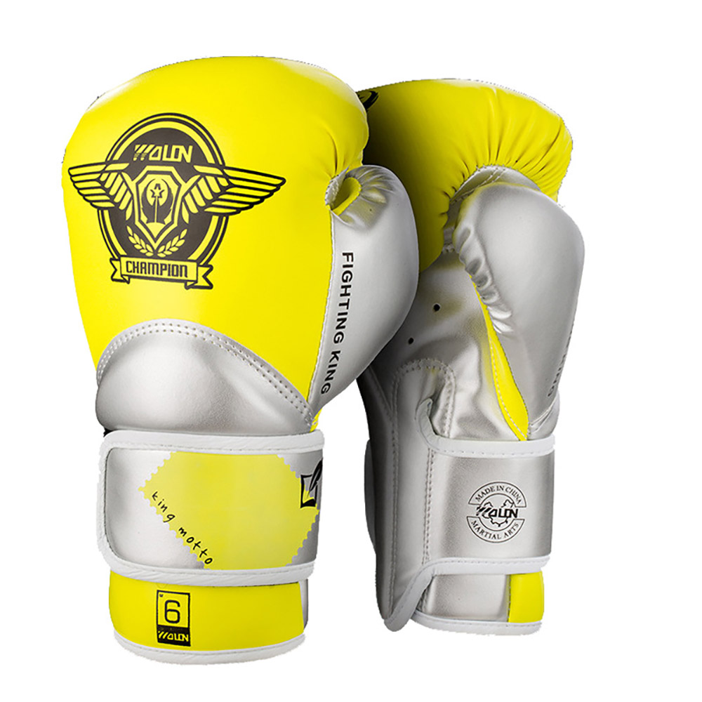 Wolon 4/6/8OZ Kid Teenagers Boxing Muay Thai Gloves Boys/Girls Taekwondo Sanda Martial Arts Bag Punch Training Gear - Image 4