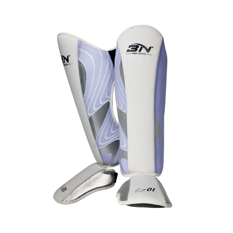 BN MMA Boxing Muay Thai Shin Guards Kickboxing Leg Guard Pads Equipment Martial Arts Karate Ankle Foot Protection - Image 6