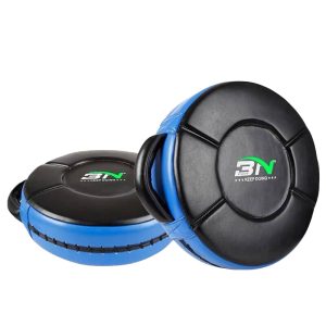 BN Weighted Round Kick Shield MMA Muay Thai Boxing Pad Sparring Training Martial Arts Punching Focus Target