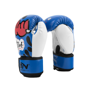 BN 6OZ Child Boxing Muay Thai Gloves Boy Girl Kickboxing Sanda Martial Arts Punch Training Mittens Equipment